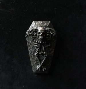 Victorian Memento Mori Vampyre Coffin